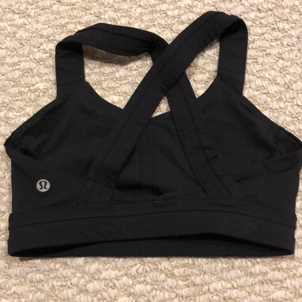 Lululemon Black Sports Bra